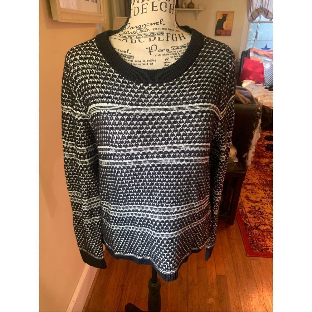 MadewellβBlackβ&βWhiteβsweater